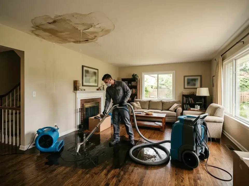 attic-pipe-burst-ceiling-drip-008 — frequently asked questions, Water Damage Restoration & Carpet Care in Burlington, KS